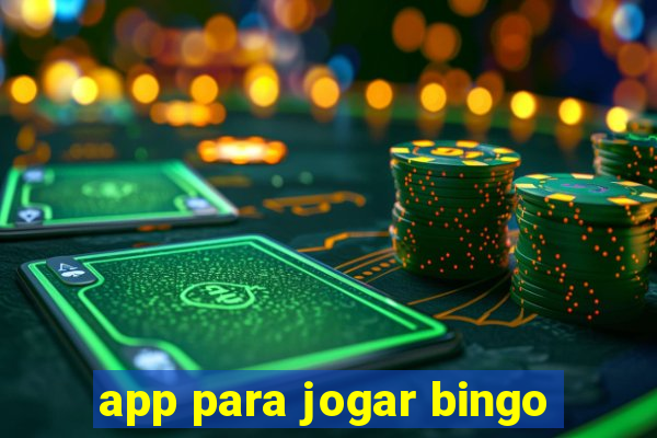 app para jogar bingo